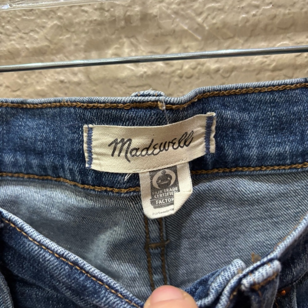 Madewell Vintage Cali Demi-Boot Subtle Flare Jeans 27 Tall - Picture 5 of 10